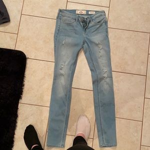 Low rise super skinny jeans from Hollister